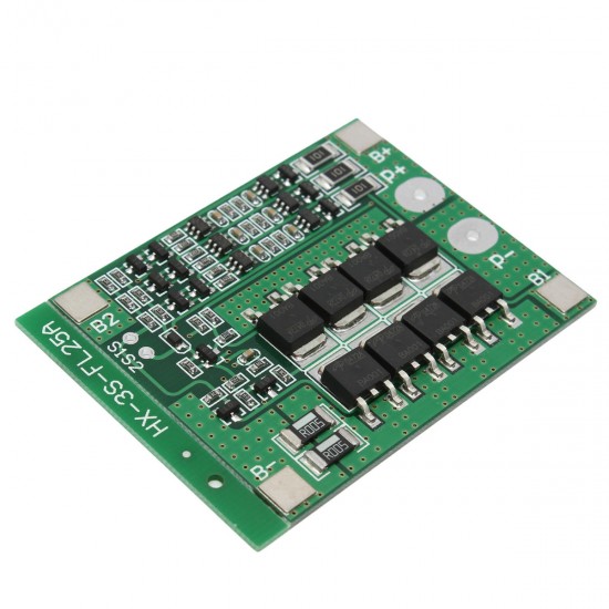 10pcs 3S 11.1V 25A 18650 Li-ion Lithium Battery BMS Protection PCB Board With Balance Function