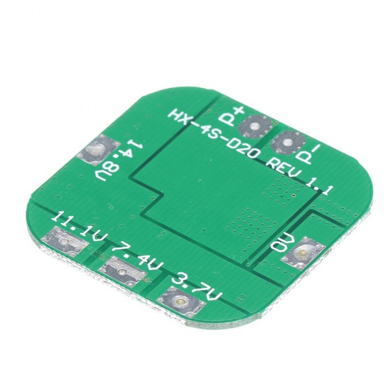 10pcs 4S 14.8V 16.8V 20A Peak Li-ion BMS PCM Battery Protection Board BMS PCM for Lithium LicoO2 Limn2O4 18650 LI Battery