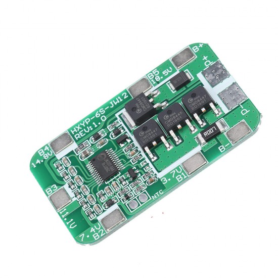 10pcs 6S 14A 22.2V 18650 Battery Protection Board for 18650 Li-ion Lithium Battery Cell Charger Protect Module PCB BMS