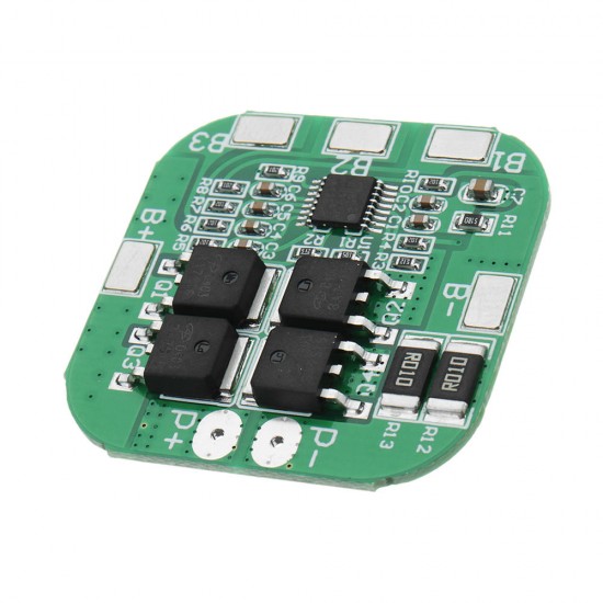 10pcs DC 14.8V / 16.8V 20A 4S Lithium Battery Protection Board BMS PCM Module For 18650 Lithium LicoO2 / Limn2O4 Short Circuit Protection