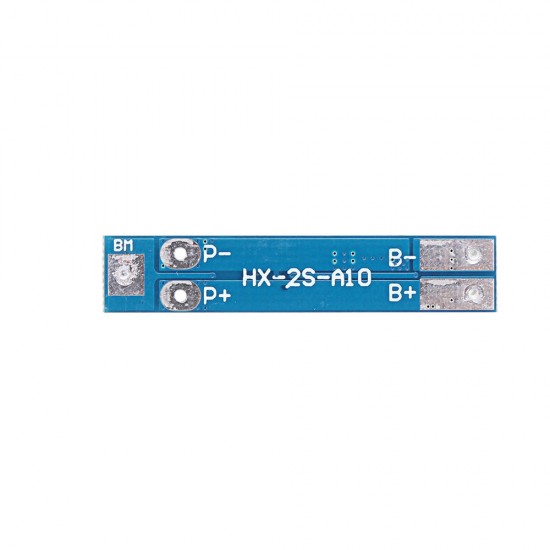 10pcs HX-2S-A10 2S 8.4V-9V 8A Li-ion 18650 Lithium Battery Charger Protection Board 8.4V Overcurrent Overcharge Overdischarge Protection