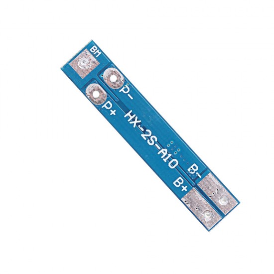 10pcs HX-2S-A10 2S 8.4V-9V 8A Li-ion 18650 Lithium Battery Charger Protection Board 8.4V Overcurrent Overcharge Overdischarge Protection