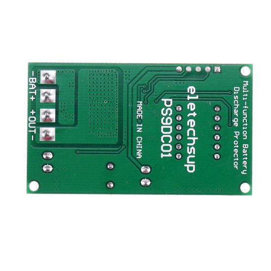 15A DC 6-30V Lead-acid NiMH LiFePO4 Li-ION Li-PO LiFe Polymer Lithium Battery Discharge Protection Board Module PS9DC01 15A DC 6-30V Lead-acid NiMH LiFePO4 Li-ION Li-PO LiFe Polymer Lithium Battery Discharge Protection Board Module PS9DC01