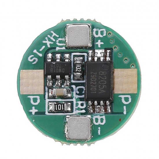 20pcs 1S 3.7V 18650 Lithium Battery Protection Board 2.5A Li-ion BMS with Overcharge and Over Discharge Protection