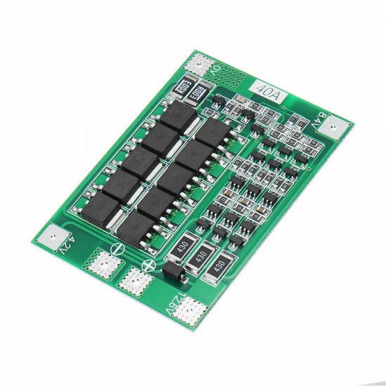 2Pcs 3S 40A Li-ion Lithium Battery Charger Protection Board PCB BMS For Drill Motor 11.1V 12.6V Lipo Cell Module With Balance 2Pcs 3S 40A Li-ion Lithium Battery Charger Protection Board PCB BMS For Drill Motor 11.1V 12.6V Lipo Cell Module With Balance