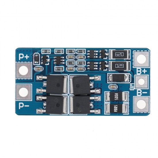 2S 10A 7.4V 18650 Lithium Battery Protection Board 8.4V Balanced Function Overcharged Protection