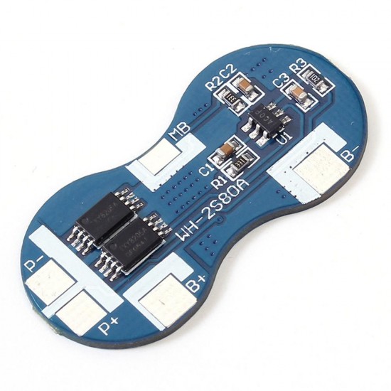 2S Li-ion 18650 Lithium Battery Charger Protection Board 7.4V Overcurrent Overcharge Overdischarge Protection