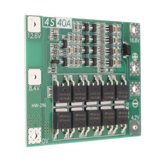 3Pcs 4S 14.8V 16.8V 18650 Lithium Battery Protection Board Startable Electric Drill 40A Current 3Pcs 4S 14.8V 16.8V 18650 Lithium Battery Protection Board Startable Electric Drill 40A Current
