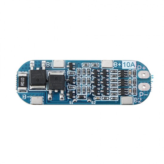 3S 10A 11.1V 12V 12.6V Lithium Battery Charger Protection Board Module for 18650 Li-ion Lipo Battery Cells BMS 3.7V 3S 10A 11.1V 12V 12.6V Lithium Battery Charger Protection Board Module for 18650 Li-ion Lipo Battery Cells BMS 3.7V