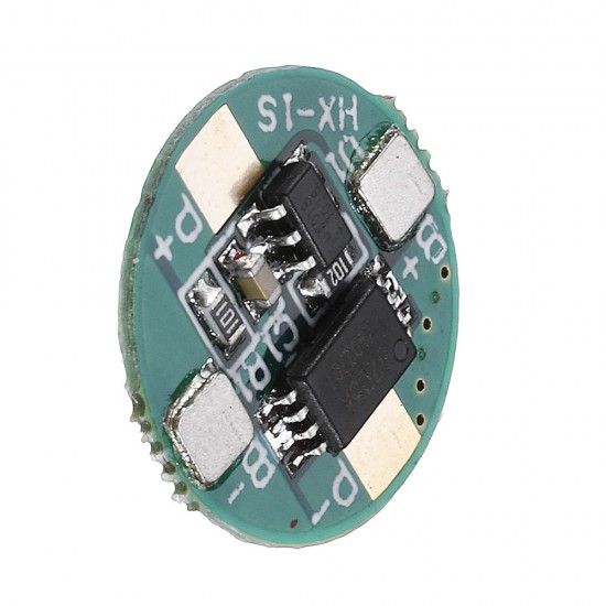 3pcs 1S 3.7V 18650 Lithium Battery Protection Board 2.5A Li-ion BMS with Overcharge and Over Discharge Protection