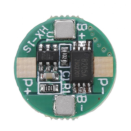 3pcs 1S 3.7V 18650 Lithium Battery Protection Board 2.5A Li-ion BMS with Overcharge and Over Discharge Protection