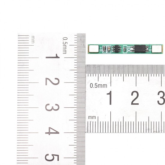 3pcs 1S 3.7V 2A li-ion BMS PCM 18650 Battery Protection Board PCB for 18650 Lithium ion li Battery