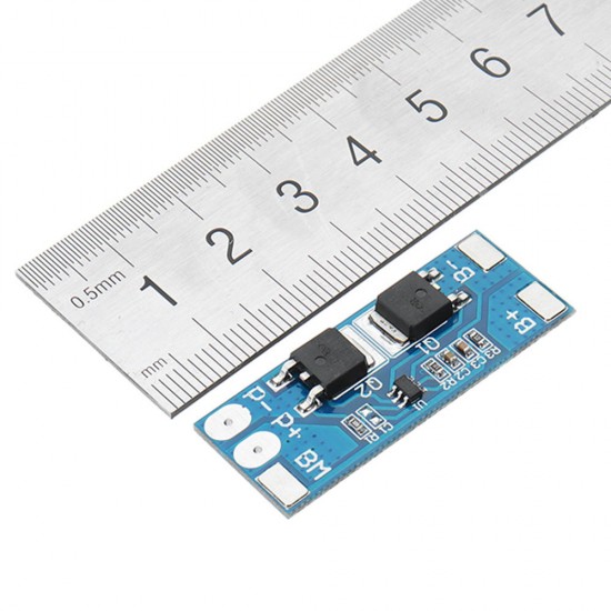 3pcs 2S 7.4V 8A Peak Current 15A 18650 Lithium Battery Protection Board With Over-Charge Discharge Protection Function