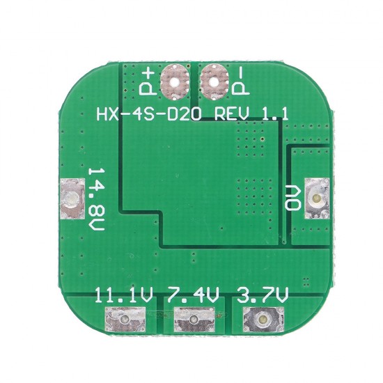 3pcs 4S 14.8V 16.8V 20A Peak Li-ion BMS PCM Battery Protection Board BMS PCM for Lithium LicoO2 Limn2O4 18650 LI Battery