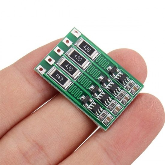 3pcs 4S 16.8V BMS PCB 18650 Lithium Battery Charger Protection Board Balanced Current 100mA