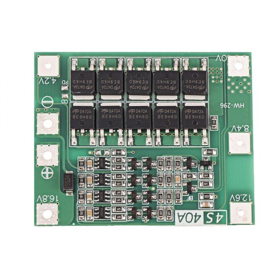 4S 14.8V 16.8V 18650 Lithium Battery Protection Board Startable Electric Drill 40A Current 4S 14.8V 16.8V 18650 Lithium Battery Protection Board Startable Electric Drill 40A Current