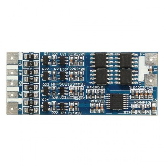 4S 14.8V 8A Li-ion Lithium Single 18650 Battery PCB Protection Board With Balance Function 4S 14.8V 8A Li-ion Lithium Single 18650 Battery PCB Protection Board With Balance Function