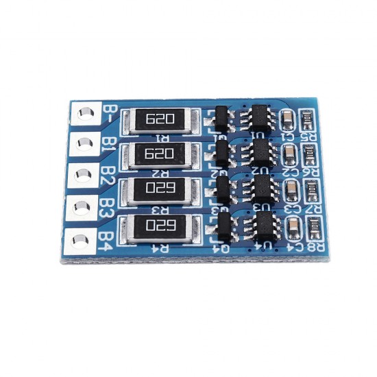 4S 14.8V/16.8V 18650 Polymer Lithium Battery Protection Board Balanced Function Discharge Shunt Balance 4.2V 66mA 4S 14.8V/16.8V 18650 Polymer Lithium Battery Protection Board Balanced Function Discharge Shunt Balance 4.2V 66mA