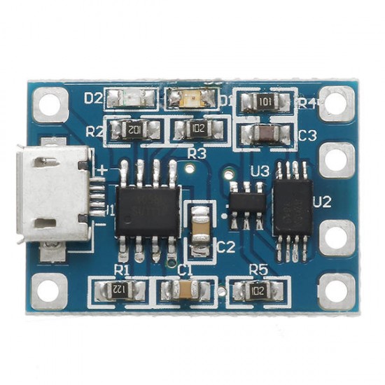 5Pcs Micro USB TP4056 Charge And Discharge Protection Module Over Current Over Voltage Protection 18650 5Pcs Micro USB TP4056 Charge And Discharge Protection Module Over Current Over Voltage Protection 18650