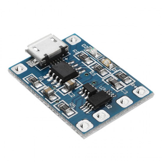 5Pcs Micro USB TP4056 Charge And Discharge Protection Module Over Current Over Voltage Protection 18650 5Pcs Micro USB TP4056 Charge And Discharge Protection Module Over Current Over Voltage Protection 18650