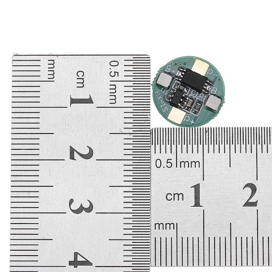 5pcs 1S 3.7V 18650 Lithium Battery Protection Board 2.5A Li-ion BMS with Overcharge and Over Discharge Protection