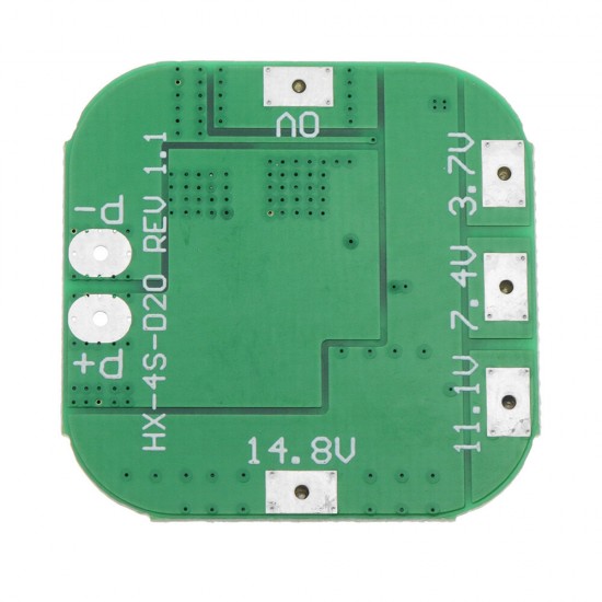 DC 14.8V / 16.8V 20A 4S Lithium Battery Protection Board BMS PCM Module For 18650 Lithium LicoO2 / Limn2O4 Short Circuit Protection DC 14.8V / 16.8V 20A 4S Lithium Battery Protection Board BMS PCM Module For 18650 Lithium LicoO2 / Limn2O4 Short Circuit Protection