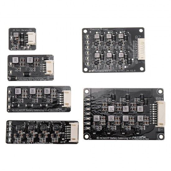 Lithium Battery Energy Transfer Board 2 Strings-17 String Inductance Converter 1.2A High Current Balance Mode Lithium Battery Energy Transfer Board 2 Strings-17 String Inductance Converter 1.2A High Current Balance Mode