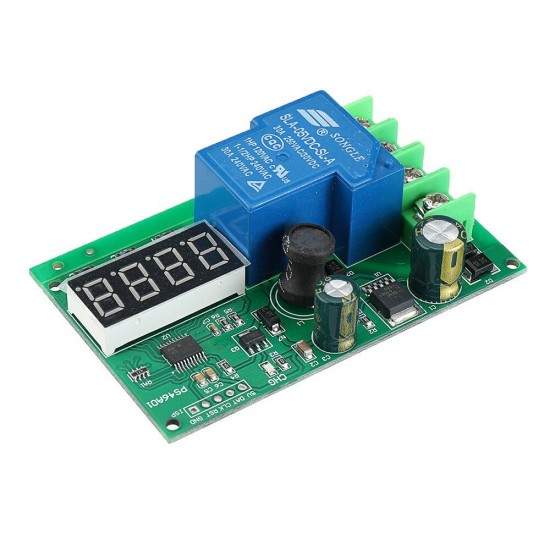 PS46A01 6-60V Battery Charging Protection Module with LED Display Charger Control Module Storage Lithium Battery Control Switch Board