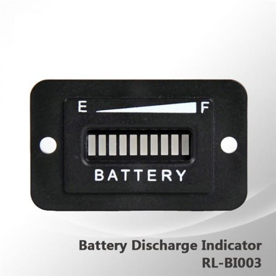 48V Golf Cart LED Battery Status Indicator Meter Gauge for EZGO Club Car Yamaha