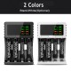 5V 1A 4 Slots USB Rechargeable Battery Charger Fast Charging For AA/AAA Battery