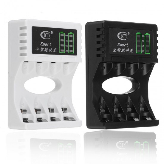 5V 1A 4 Slots USB Rechargeable Battery Charger Fast Charging For AA/AAA Battery 5V 1A 4 Slots USB Rechargeable Battery Charger Fast Charging For AA/AAA Battery