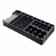 98Grids Battery Organizer Storage Holder with Removable Battery Tester Case