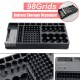 98Grids Battery Organizer Storage Holder with Removable Battery Tester Case