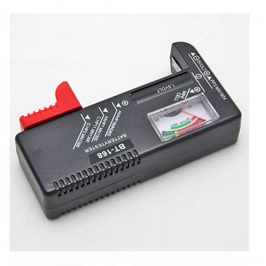 BT-168 Universal Battery Tester AA AAA C D 9V Button Checker