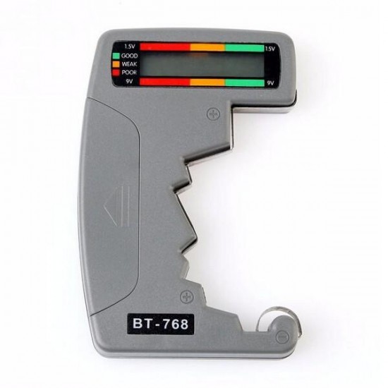 BT-768 Mini Portable LCD Display Battery Tester for AA AAA C D R1 R03 R6S R14S R20S BT-768 Mini Portable LCD Display Battery Tester for AA AAA C D R1 R03 R6S R14S R20S