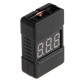 BX100 1-8S Lipo Battery Voltage Tester/ Low Voltage Buzzer Alarm/ Battery Voltage Checker with Dual Speakers