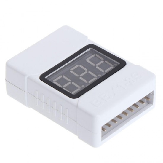 BX100 1-8S Lipo/Li-ion/Fe Battery Low Buzzer Alarm with Dual Speakers Low Voltage Tester Voltage Meters BX100 1-8S Lipo/Li-ion/Fe Battery Low Buzzer Alarm with Dual Speakers Low Voltage Tester Voltage Meters