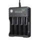 Charger 4 Slot 3.7v Battery Charger Multifunction Charge Universal