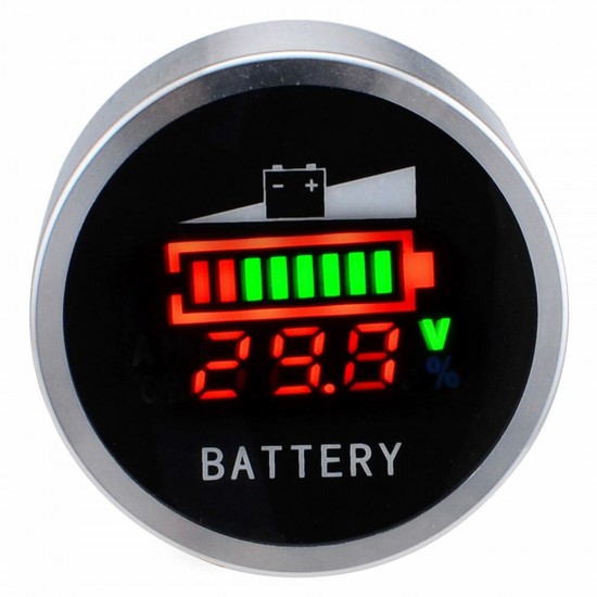 DC 6-120V Acid Lead Battery Indicator Lithium Battery Capacity Digital LED Tester