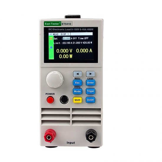 ET5410 Professional DC Electronic Load Programmable Digital Control Battery Capacity Tester Electronic Loads 400W 150V 40A