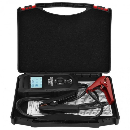 HT2018B 6V 12V 24V Battery Tester Battery Charging Tester Analyzer with LCD Display HT2018B 6V 12V 24V Battery Tester Battery Charging Tester Analyzer with LCD Display