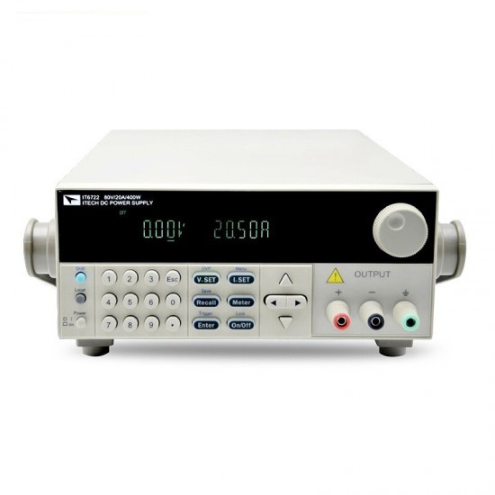 IT6722 Adjustable DC Regulated Power Supply 400W/20A/80V