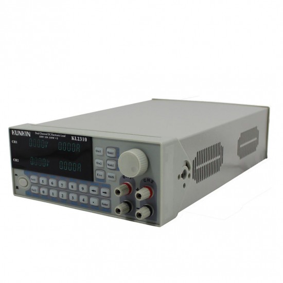 KL6250 150V/20A/200W *2 KL6255 300V/30A/250W *2 High Power Program-controlled Dual Channel DC Electronic Load Battery Tester