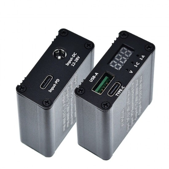 PDS100 QC4.0 QC3.0 Type-C DC12-28V 100W Step Down Mobile Phone Quick Charger Module for Huawei SCP/FCP Apple PD