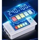 023 Digital Display Battery Power Tester 0~100V Digital Voltmeter General Colored LCD Battery Detection 023 Digital Display Battery Power Tester 0~100V Digital Voltmeter General Colored LCD Battery Detection