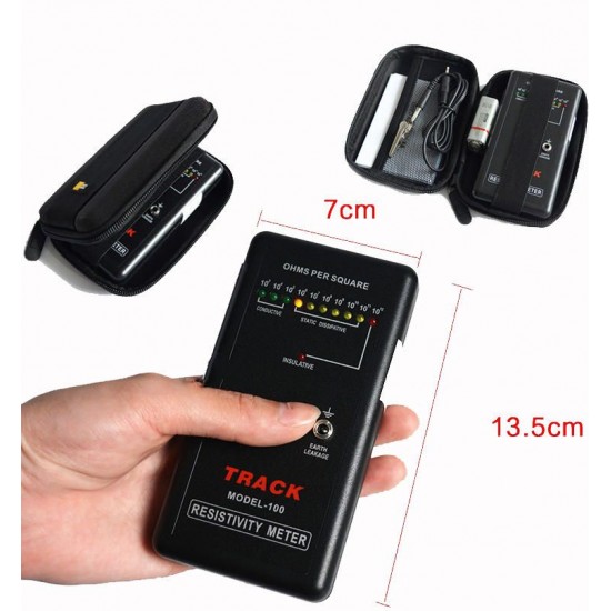 Surface Insulation Resistance Tester Used for Surface Resistance Testing of Antistatic Products Surface Insulation Resistance Tester Used for Surface Resistance Testing of Antistatic Products