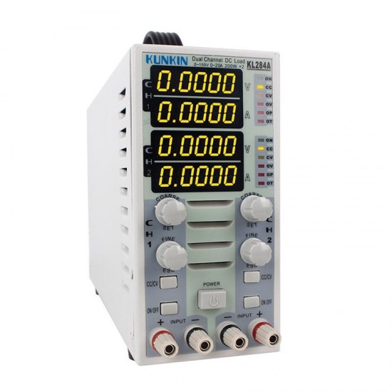 150V 20A 200W Professional Programmable DC Electrical Load Digital Control DC Load Electronic Battery Tester Load Meter