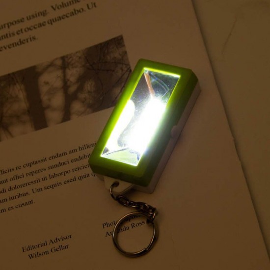 073 25mm COB Camping Light Night Light Mini LED Flashlight Keychain Light