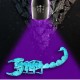 2 in1 UV05 2xT6 LEDs Purple+White Light Zoomable UV Flashlight Scorpion Insect Detection Pen