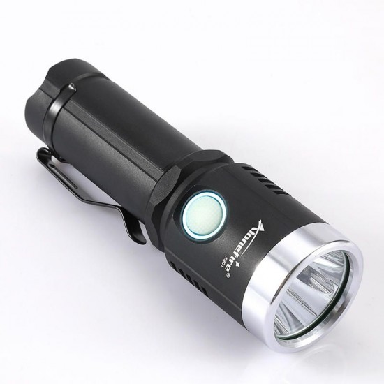 X901 2 1000Lumens 6Modes 4 Color Light USB Rechargeable LED Flashlight